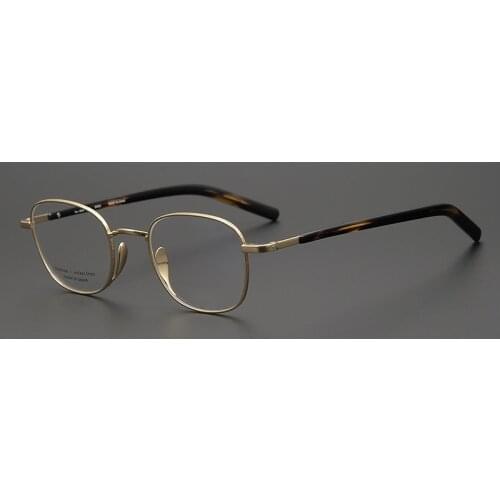 Hot Selling Newest Japanese Square Computer Glasses Ultra-Light Titanium Mans And Woman Female Blue Light Eyewear