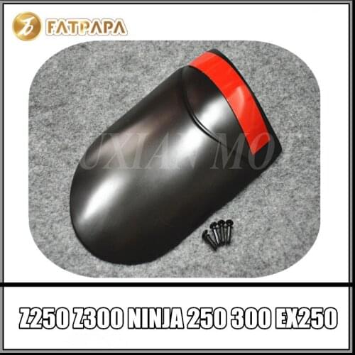 Motorcycle ABS front fender growth Fit For KAWASAKI Z250 Z300 NINJA 250 300 EX250 Fender longer