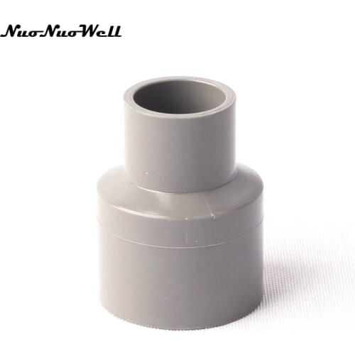 5pcs NuoNuoWell PVC 32mm-20mm Straight Connector Garden Micro Drip Irrigation Watering System Fittings Hose Connector Parts