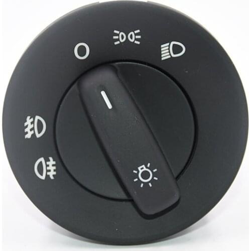 1Z0941431 For skoda Octavia 2 II A5 1Z3 1Z5 Headlight Fog Lamp control Switch Knob 1Z0 941 431 A/E 3X1 1Z0 941 431A 1Z0941431 A