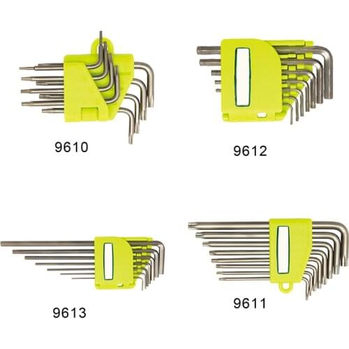 7/8Pcs/set L Key Hexagonal Wrench Chromium-vanadium Steel Torx Star Head Wrench Hand Tools D1