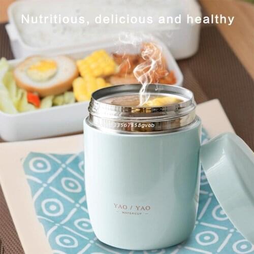 250ml Stainless Steel Thermos Cup Portable Vacuum Stew Beaker Insulated Lunch Box Food Soup Container Dropship