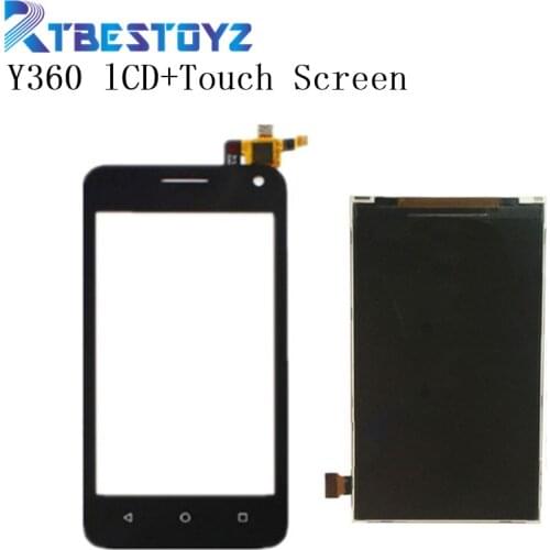 RTBESTOYZ Replacement Part 4.0'' For Huawei Ascend Y360 Y336 Y3C LCD Display Screen And Touch Screen Digitizer Sensor