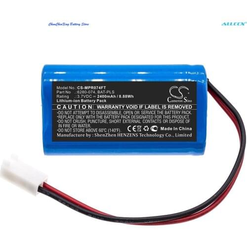 Cameron Sino 2400mAh Flashlight Battery for Monarch Pocket LED Stroboscope