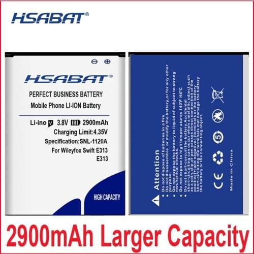 HSABAT 0 Cycle 2900mAh Battery for Wileyfox Swift E313 For micromax Canvas Xpress 2 Replacement Accumulator
