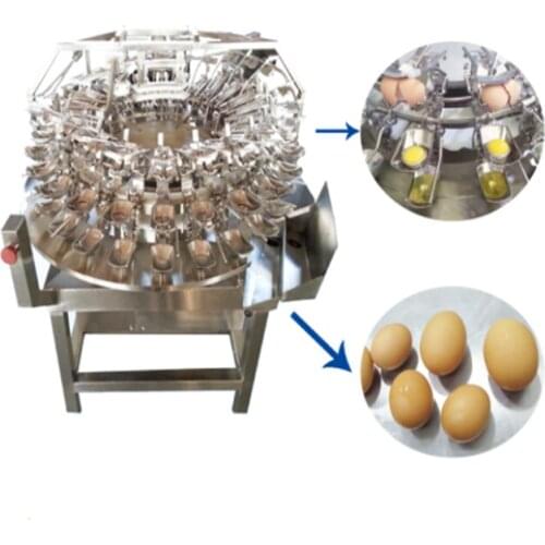 Whole SUS304 Fresh Egg Breaking And Egg Yolk Separating Machine In Egg Deep Process Machinery