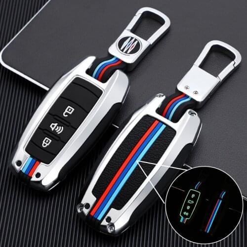Zinc alloy Car Key Case Cover Shell Fob For Great Wall Haval Hover H1 H4 H6 H7 H9 F5 F7 H2S GMW Coupe Auto Protecter Accessories