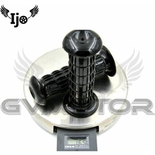Black Cool 22MM luxe handlebar grips moto handle Grip motorcycle accessories Hand Grips motorbike unviersal handlebar Handle bar