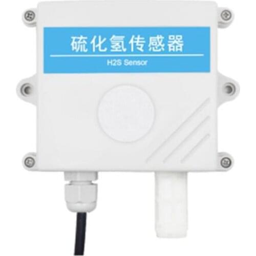 Taidacent Hydrogen Sulfide Sensor H2S Gas Detector /Monitor Transmitter 0-100PPM RS485 Modbus RTU 4-20mA 0-5V 0-10V Output