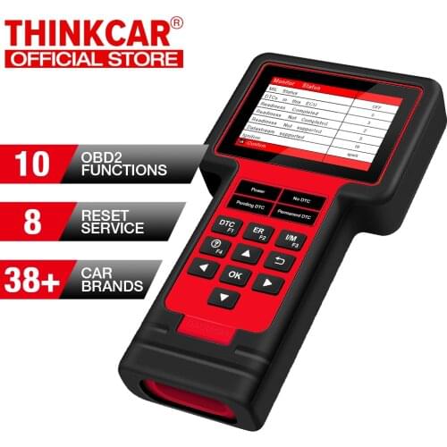 Thinkcar TS609 OBD2 Scanner ECM TCM ABS SRS System Diagnostic tool with Oil Brake TPMS SAS ETS Injec BMS DPF Reset free update