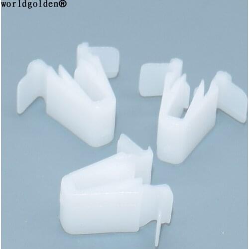Worldgolden 10pcs auto fasteners Front Door Retainer Joylong#67771-58010 6777158010,Kinglong#61Z16-02005 61Z1602005