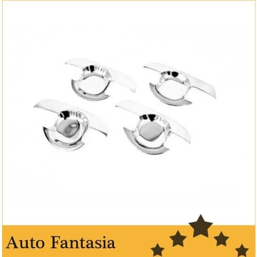 Chrome trim strips car accessories chrome door cavity cover-for Toyota Rav4 06-12- free shipping