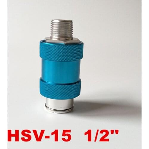 HSV-15 Slide Valve R1/2" Thread Pneumatic Flow Control Manual Hand Slide Valve