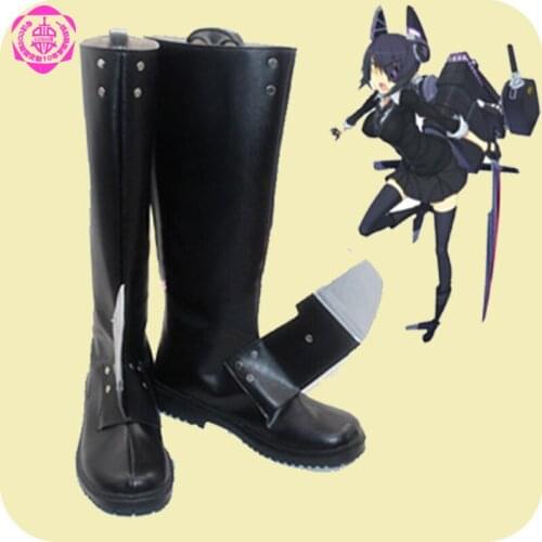 Kantai Collection Tenryu Anime Characters Shoe Cosplay Shoes Boots Party Costume Prop