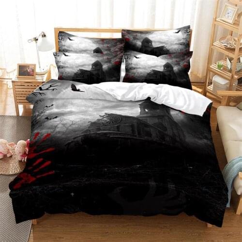 Terror Fantasy Bedding Duvet Cover Set 3d Digital Printing Bed Linen Fashion Design Comforter Cover Bedding Sets Bed Set