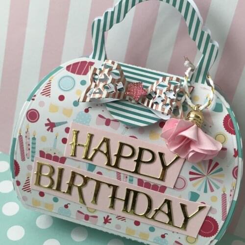 KSCRAFT Big Purse Metal Cutting Dies Stencils for DIY Scrapbooking Stamp/photo album Decorative Embossing DIY Paper Cards