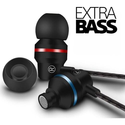 In-Ear Headphones For Xiaomi Earphone For Phone Stereo Bass Headset Metal Wired Earphone HiFi Headphones Mic for Samsung