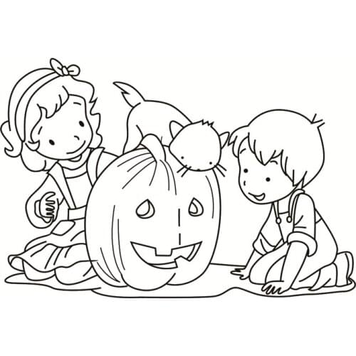 Boys Transparent Clear Stamps Silicone Seals For DIY Scrapbooking Photo Album Card Making