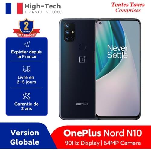 Oneplus N10 Nord N10 5G Global Version Smartphone 6.49" 90Hz Display 6GB RAM 128GB ROM 64MP Quad Camera Snapdragon Octa Core