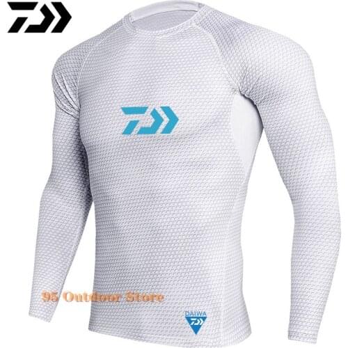 Outdoor Sportswear DAIWA Fishing Shirt Anti-UV Protection Hiking Fishing Clothes Tackles Angler Sports Apparel Anti Mosquito