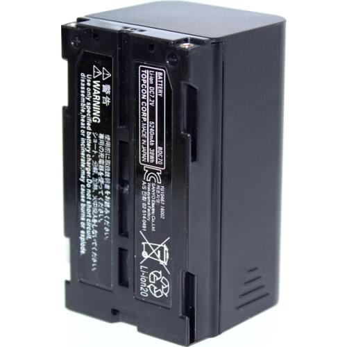 High Quality Topcon & Sokkia BDC70 BDC-70 Battery, 7.2V 5200mAh