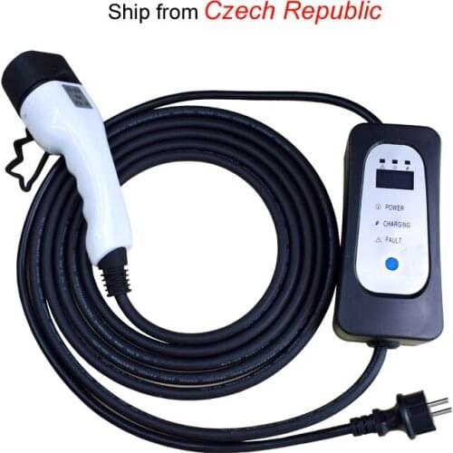EV charger Type 2 iec62196 1 SE charging cable 16A EU Plug for Electric vehicle
