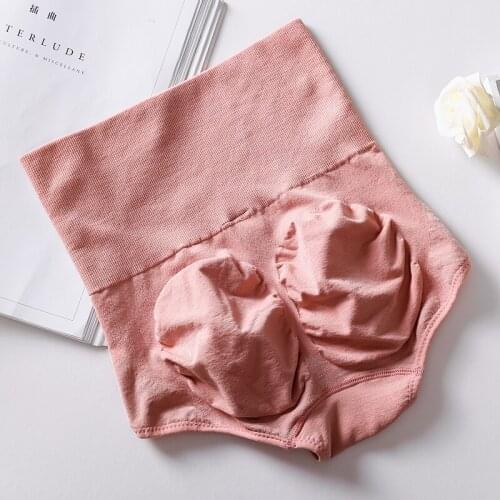 Women High Waist Panties Solid Abdomen Female Seamless Underwear Breathable Briefs Shaping Woman Underpant Thin Slimming Body