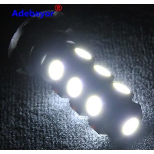 100X T10 194 168 192 W5W 13 SMD 5050 led Car reading door Light Automobile Instrument Lamp Wedge Interior clearance Bulbs 7color