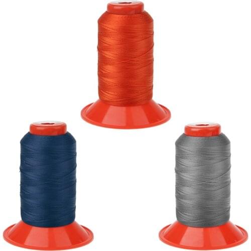 3pcs Bonded Nylon Sewing Thread for Tent Leather Bag Shoes Canvas 500 Meters Each