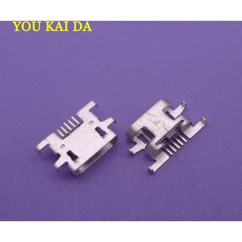 50pcs Micro USB Jack Charging Port Female Connector Socket For Sony Xperia M C1904 C1905 C2004 C2005 / For Doogee x5 pro