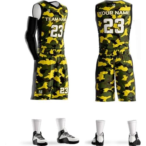 Cheap Custom Men Youth Basketball Uniform Jersey Breathable Sport Kits Customized Design Any Style Wholesale
