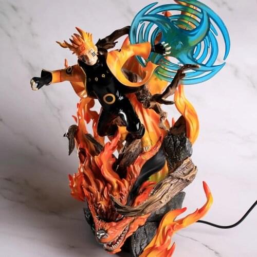 GK Statue Naruto Figure Kurama Sage Model Rikudousennin Model Toys