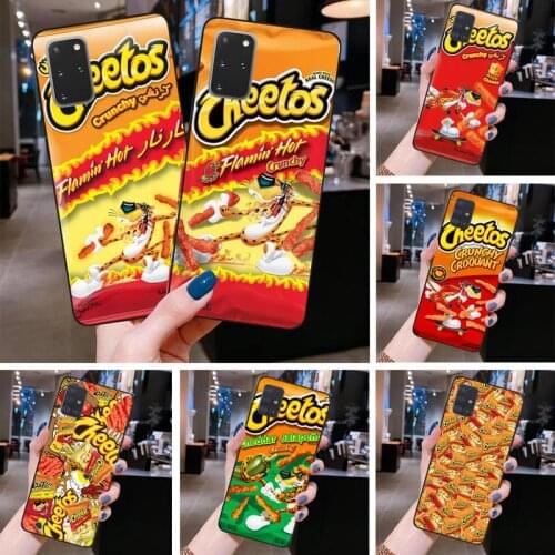 Hot Cheetos Phone Case For Samsung Galaxy S21 Plus Ultra S20 FE M11 S8 S9 plus S10 5G lite 2020
