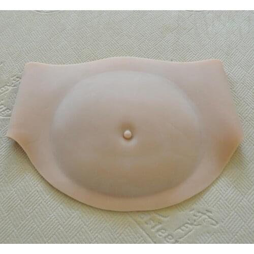 1500g/Pcs 100% Silicone Size 2~4 Months Pregnancy Fake Belly