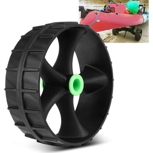 Cart Whee Surfing Puncture-free Kayak Cart Wheel Plastic Replacement Wheel for Kayak Carrier Trolley
