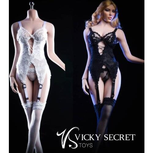 VSTOYS 18XG29 1/6th Sling stockings underwear set