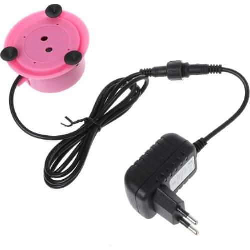 Mini Colorful Submersible 12 LED Light Air Curtain Bubbles Aquarium Accessories