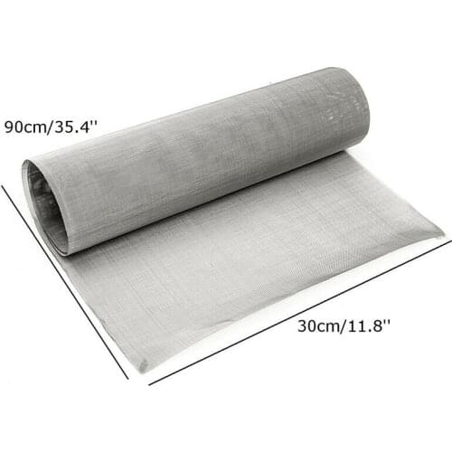 Mesh filter cloth Screen Sheet 12\'\' x 35\" Waterproof 1pc Woven 100 Grid