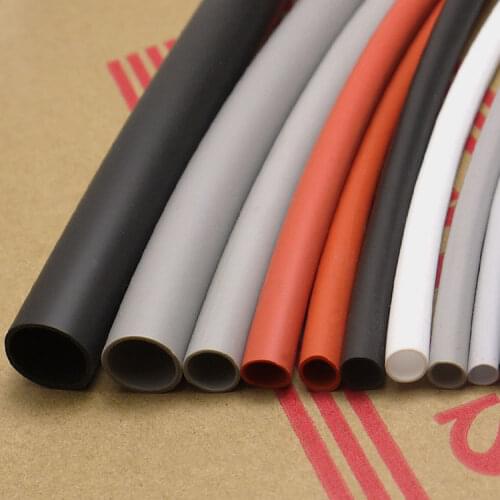 Diameter 5mm Silicone Heat Shrink Tube Cable Sleeve Soft Elastic Insulated Wire Wrap Line Protector High Temperature Colorful