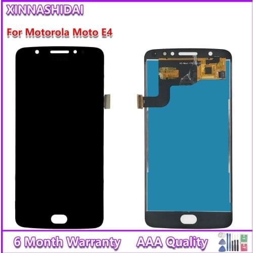 For Motorola Moto E4 XT1766 XT1763 XT1762 XT1772 LCD Display Touch Screen Digitizer Assembly Replacement Parts