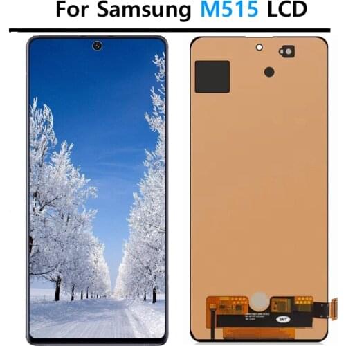 100% Original LCD Display For Samsung Galaxy M51 M515 M515F M515F/DS LCD Touch Screen Digitizer Assembly For Samsung M51 Display