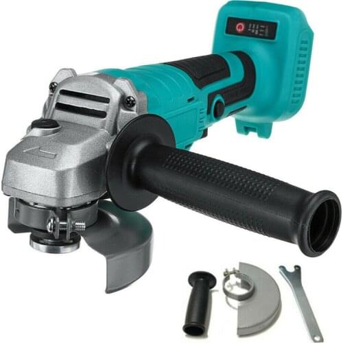 125mm Varible Speed Brushless Cordless Electric Angle Grinder Machine Woodworking Power Tools For 18V Makita Battery