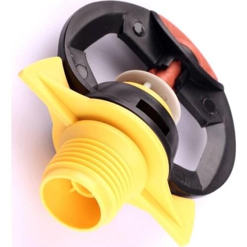 3pcs 1/2 Inch Butterfly Rotatable Sprinkler Head Male Thread Sprinkler Green Thumb Irrigation Sprinkler