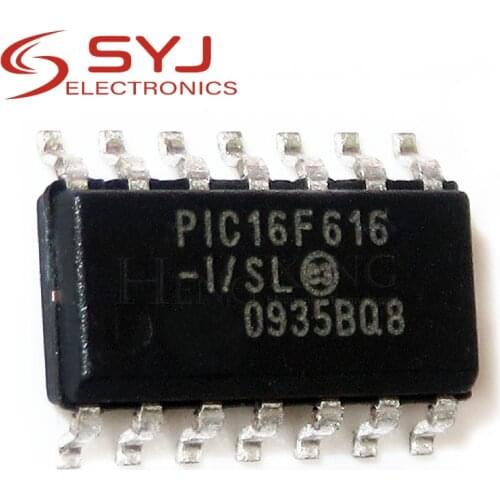 5pcs/lot PIC16F616-I/SL PIC16F616 SOP-14 In Stock