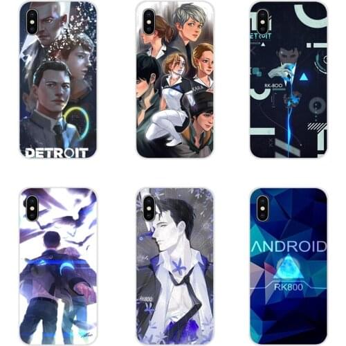 For Xiaomi Mi4 Mi5 Mi5S Mi6 Mi A1 A2 A3 5X 6X 8 CC 9 T Lite SE Pro Detroit Become Human RK800 Accessories Phone Cases Covers