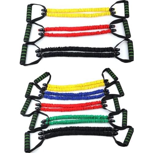 Fitness Resistance Band Spring Chest Expansion Training Stretcher Indoor Sports Men And Women Gym Muscle Exercise Arm Equipment