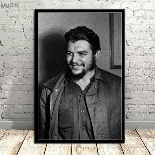 Art Poster Che Guevara History Man Canvas Painting Retro Wall Pictures Prints for Living Room Home Decor