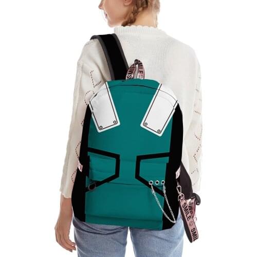 School Bags Boys Girls Anime My Hero Academia Travel Bags 3D Print Oxford Waterproof Notebook multifunction Shoulder Backpacks