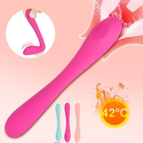 12 Frequecy Powerful Heating Massage Vibrators For Women Clitoris Stimulation Dildo Vibrator Sex Toys Adults Female Mastubrators