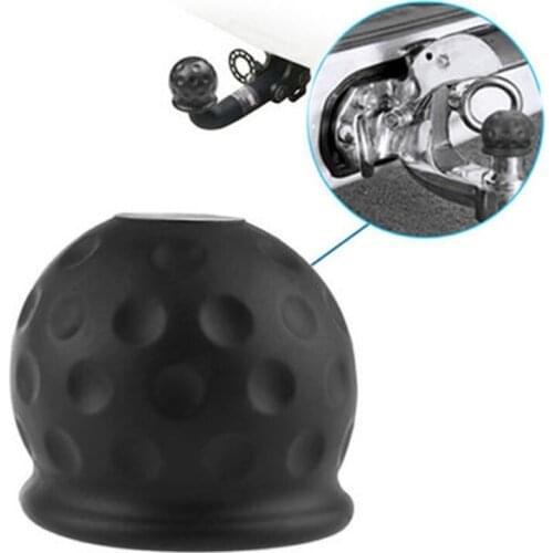 New Universal Rubber Tow Bar Ball Cover Cap Towing Hitch Caravan Trailer Tow Ball Protector Cover